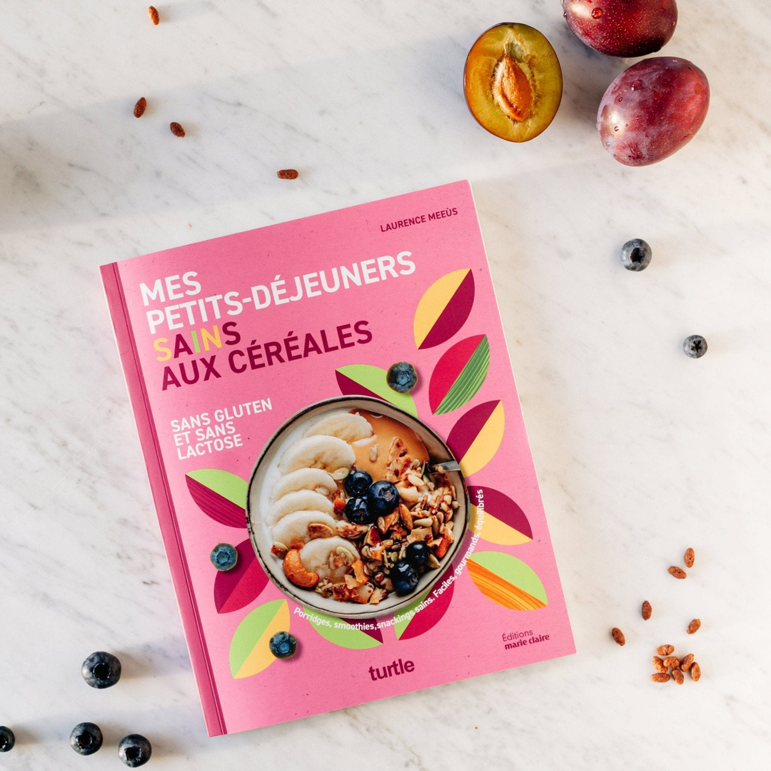 Livre de cuisine: Mes petits-déjeuners sains aux céréales sans gluten et sans lactose