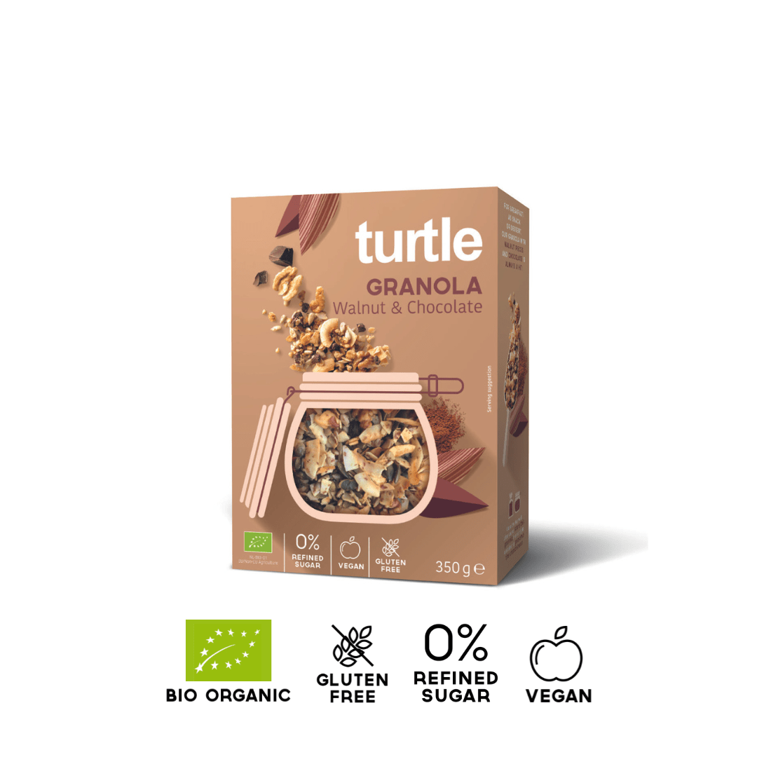 Granola Walnoot & Chocolade - Turtle - Better Breakfast!