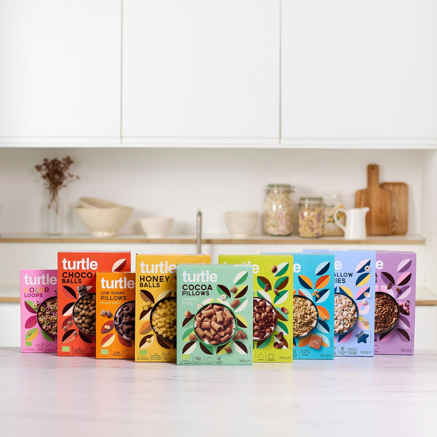 Kaufen Sie 8 Packungen Müsli und sparen Sie 5 % – Turtle  Better Breakfast!