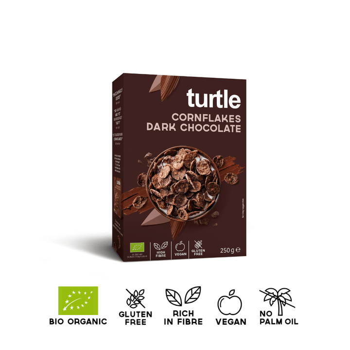 Cornflakes Dark Chocolate - Turtle - Better Breakfast!