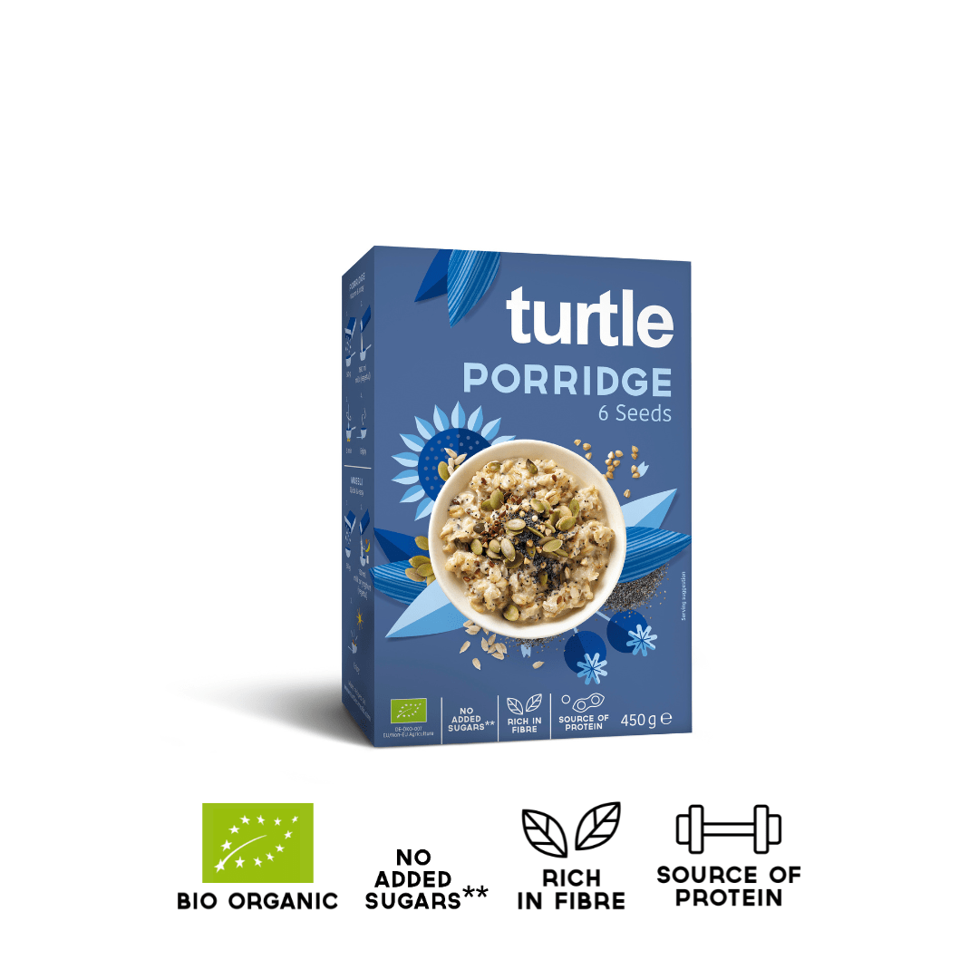 Porridge 6 Seeds - Turtle - Better Breakfast!