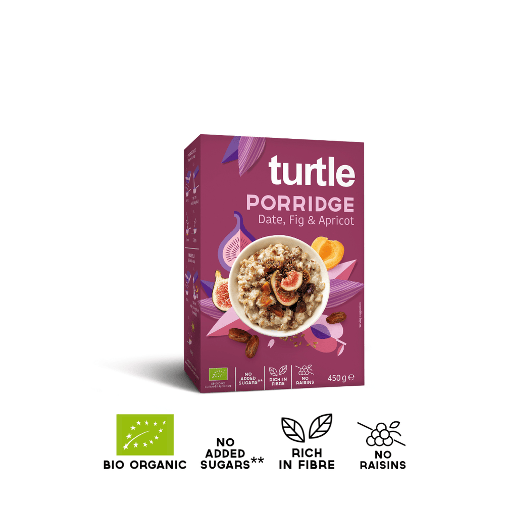 Porridge Date, Fig & Apricot - Turtle - Better Breakfast!