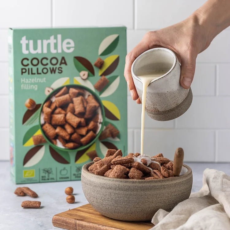 Cocoa Pillows with Hazelnut - Turtle - Better Breakfast!