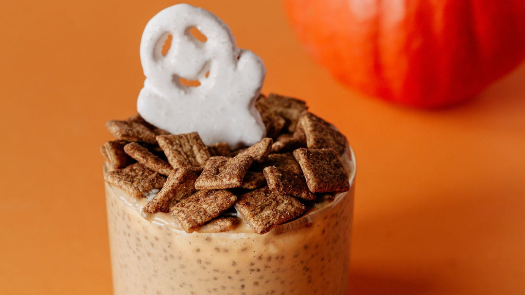 Halloween-Frühstück: Kürbis-Chia-Pudding - Turtle - Better Breakfast!