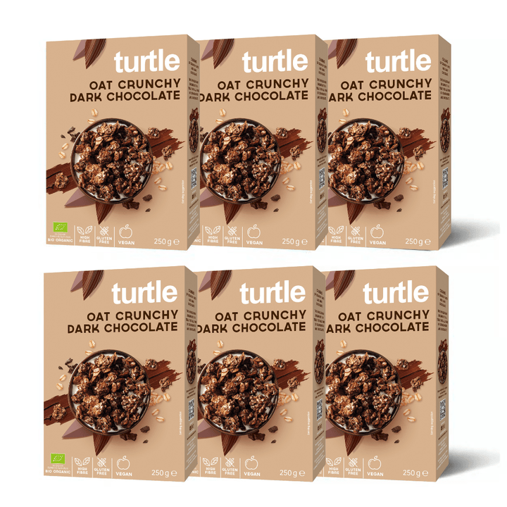 Hafer Crunchy Dunkle Schokolade - Turtle - Better Breakfast!