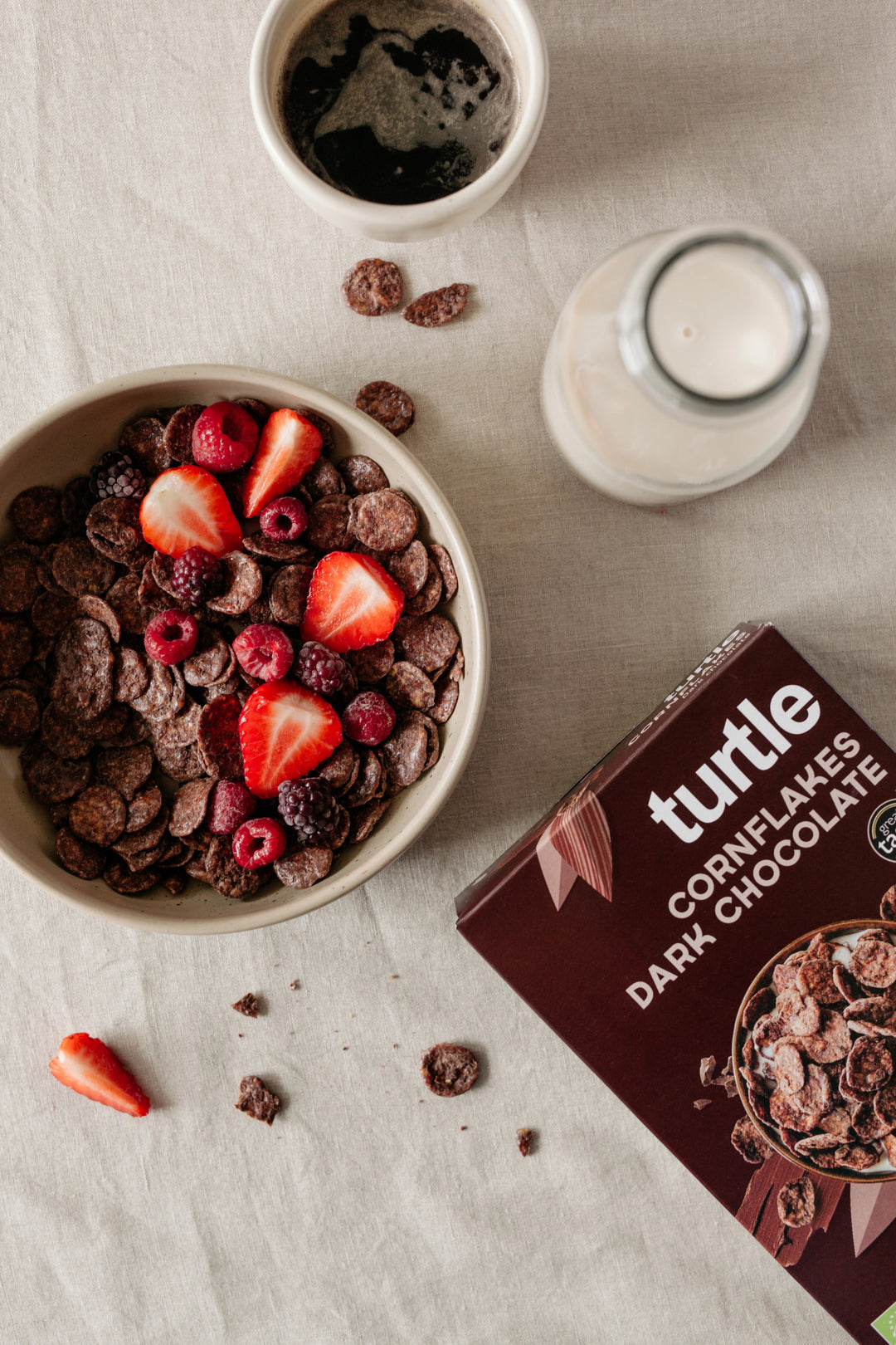 Schokoladen-Cornflakes - Turtle - Better Breakfast!