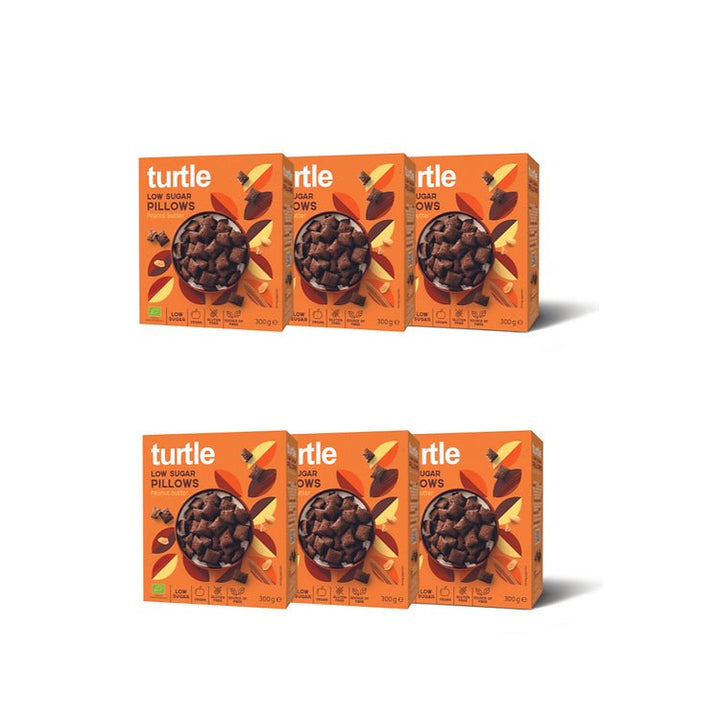 Zuckerarme Kissen Erdnussbutter - Turtle - Better Breakfast!