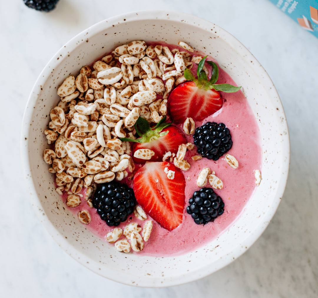 Recette d'été Yogourt aux fraises