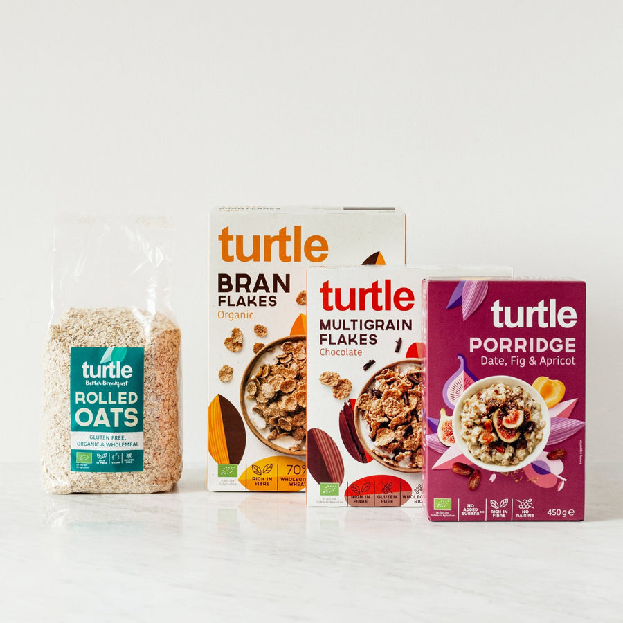 Augmentez votre consommation de fibres - Turtle - Better Breakfast!