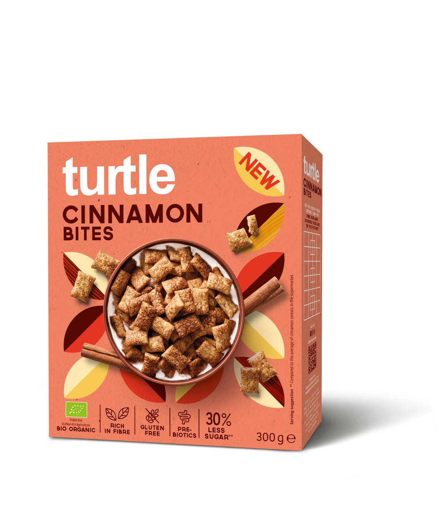 Céréales à la cannelle - Turtle - Better Breakfast!