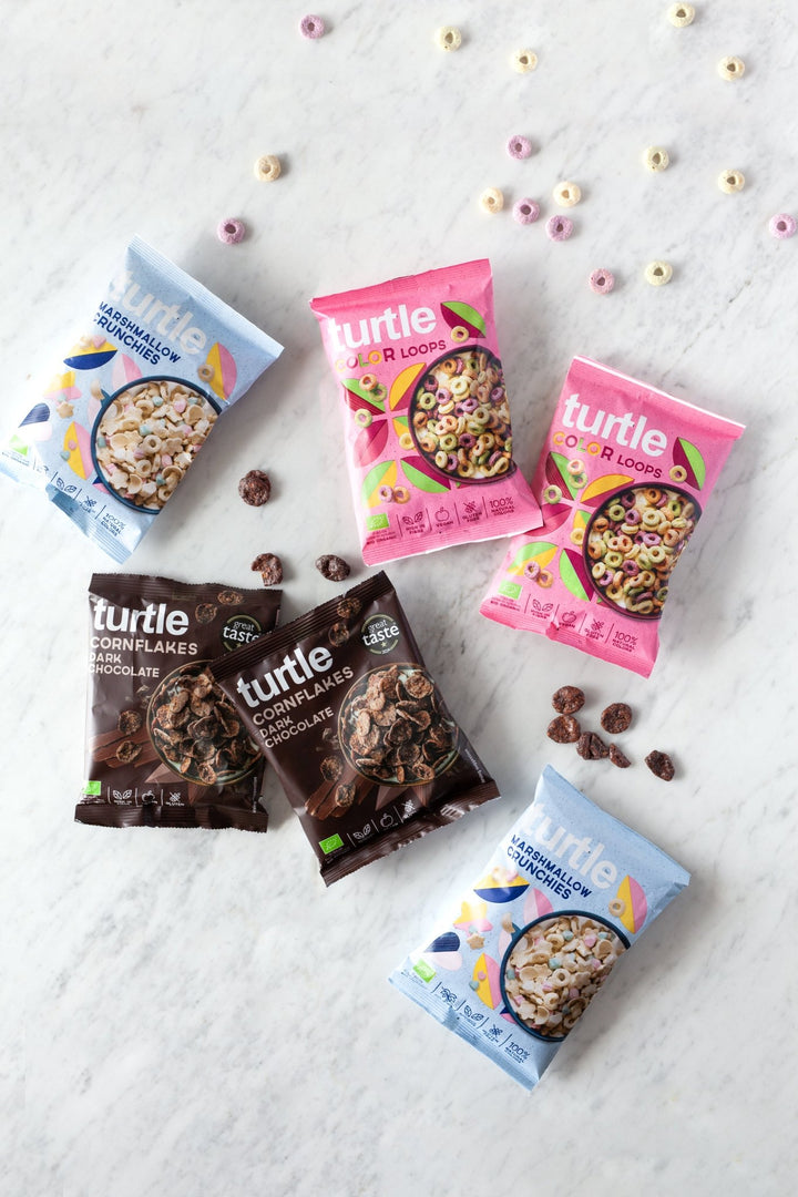 Mini Cornflakes Chocolat Noir - Turtle - Better Breakfast!