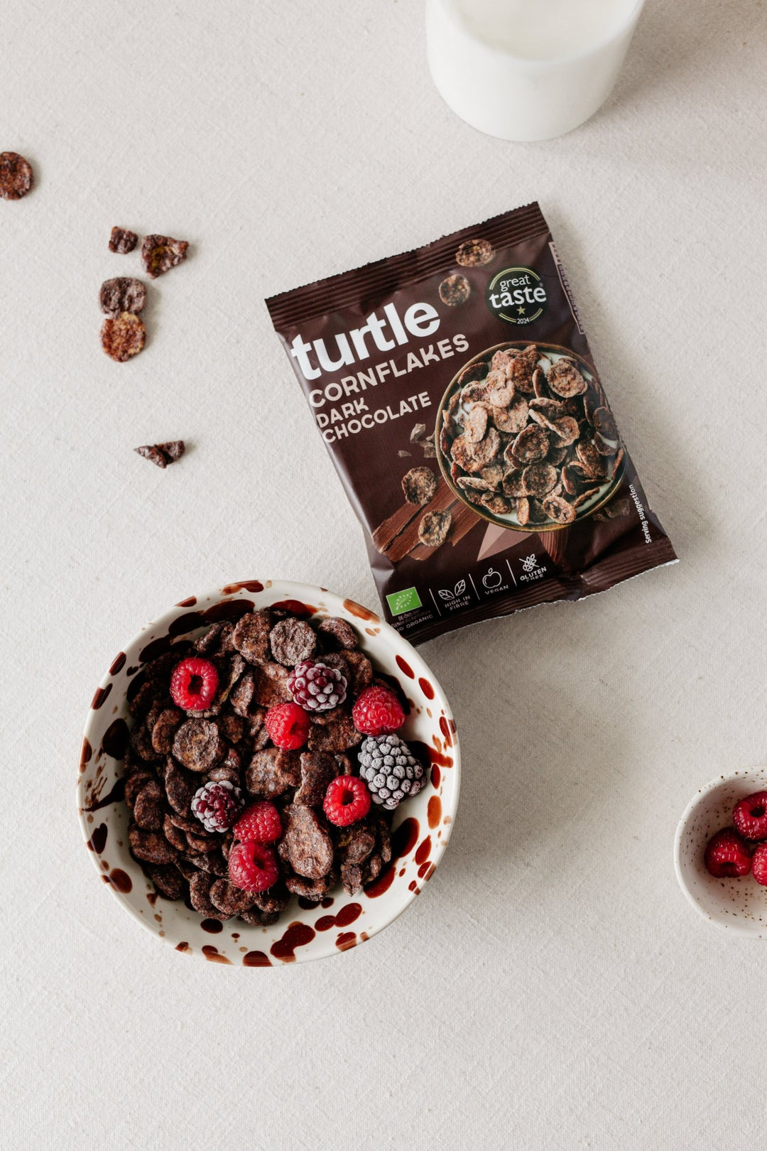 Mini Cornflakes Chocolat Noir - Turtle - Better Breakfast!