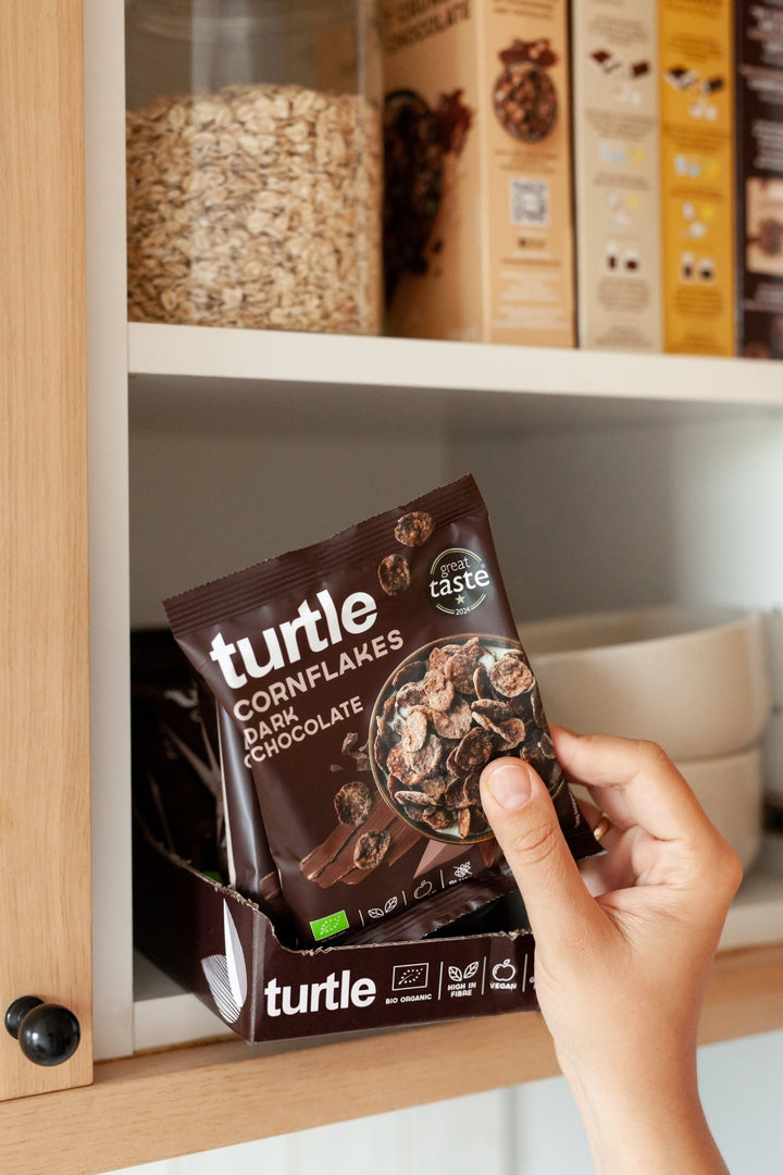 Mini Cornflakes Chocolat Noir - Turtle - Better Breakfast!