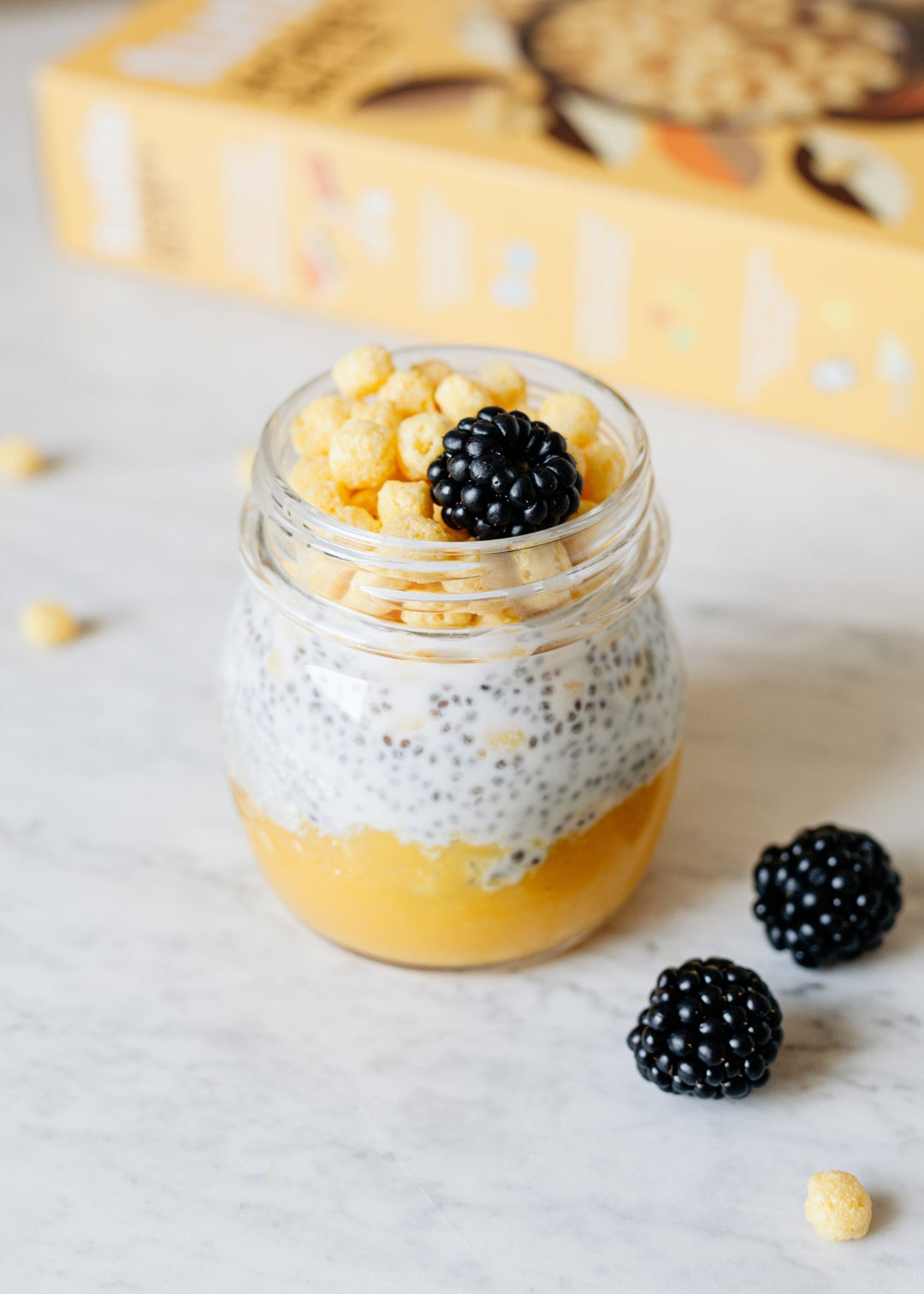 Chia Pudding Recept met Mango - Turtle - Better Breakfast!