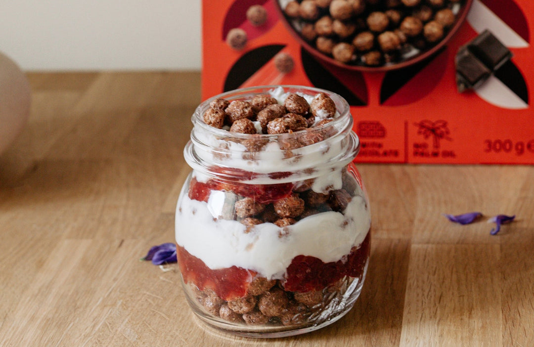 Chocolade Parfait met Choco Bolletjes - Turtle - Better Breakfast!