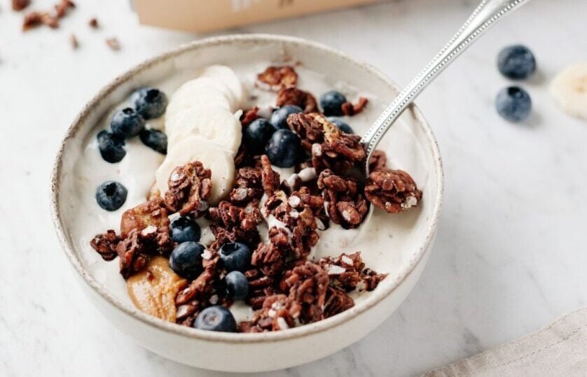 Eiwitrijke Banaan & Skyr Ontbijt Bowl - Turtle - Better Breakfast!