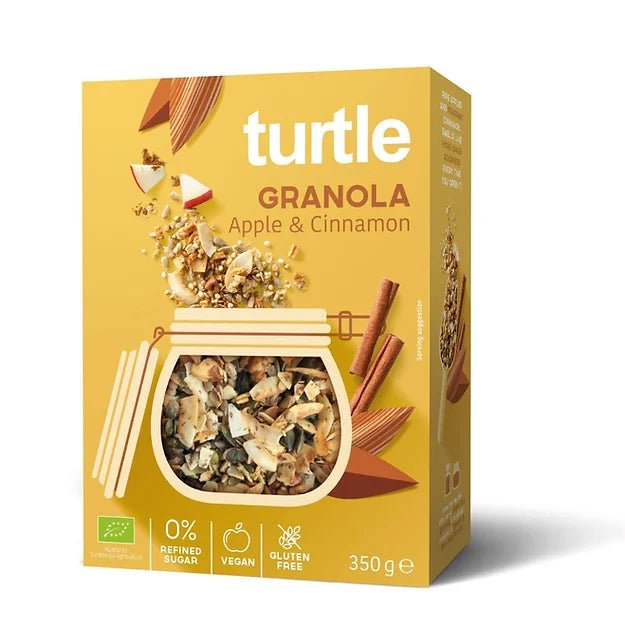 Granola Appel & Kaneel - Turtle - Better Breakfast!