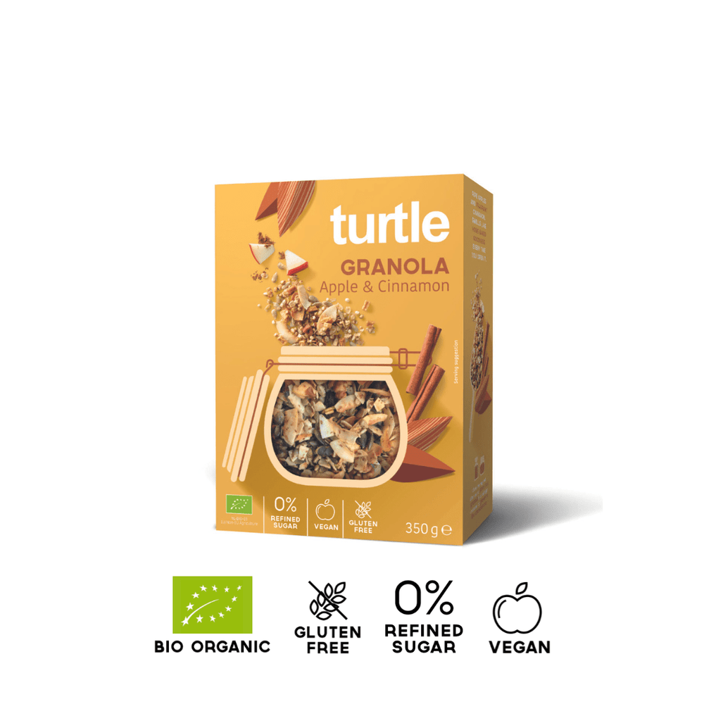 Granola Appel & Kaneel - Turtle - Better Breakfast!