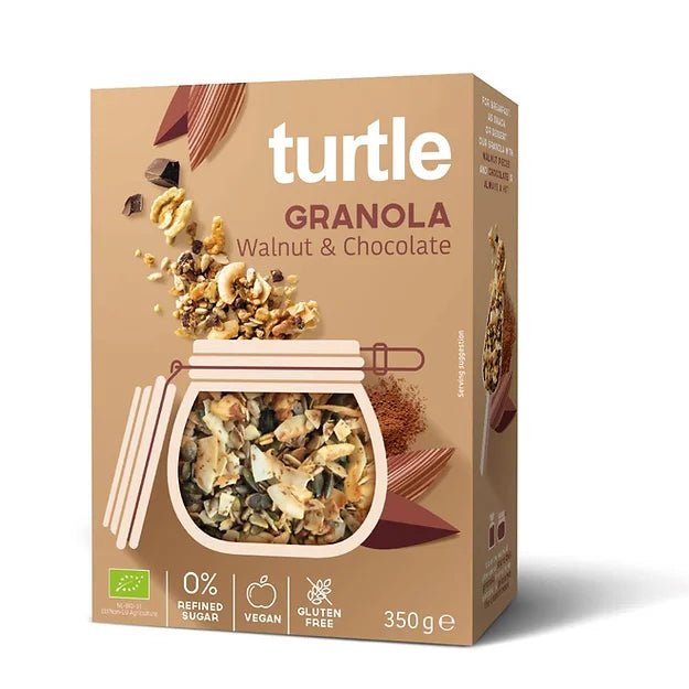 Granola Walnoot & Chocolade - Turtle - Better Breakfast!