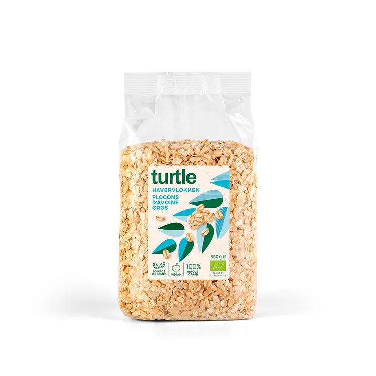 Biologische Havermout Jumbo - Turtle - Better Breakfast!